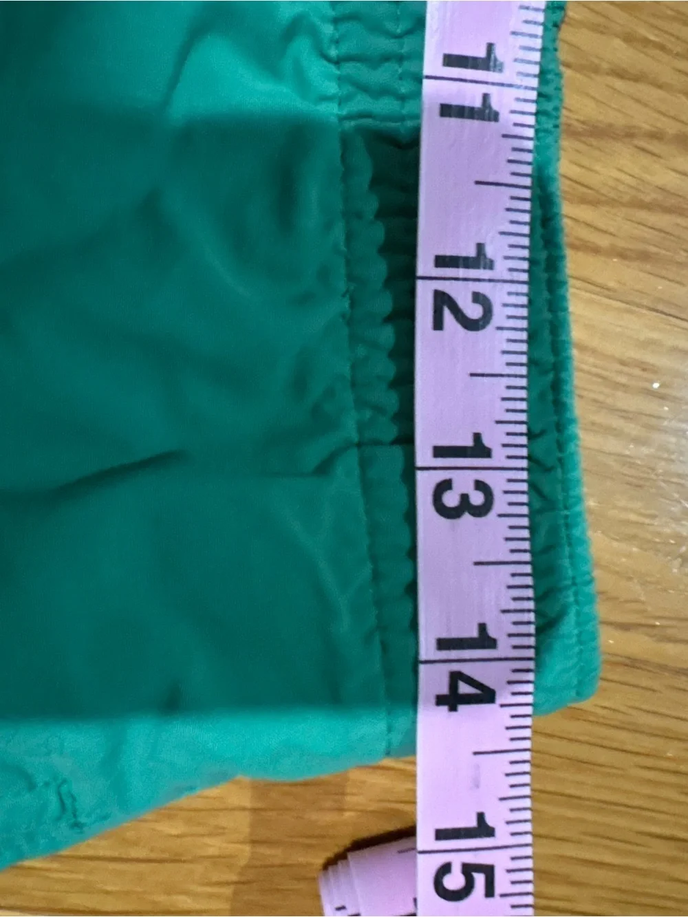 Lacoste Men’s Green Swim Trunks Shorts Crocodile Logo Size Small